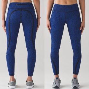 Lululemon on track tight - Sapphire